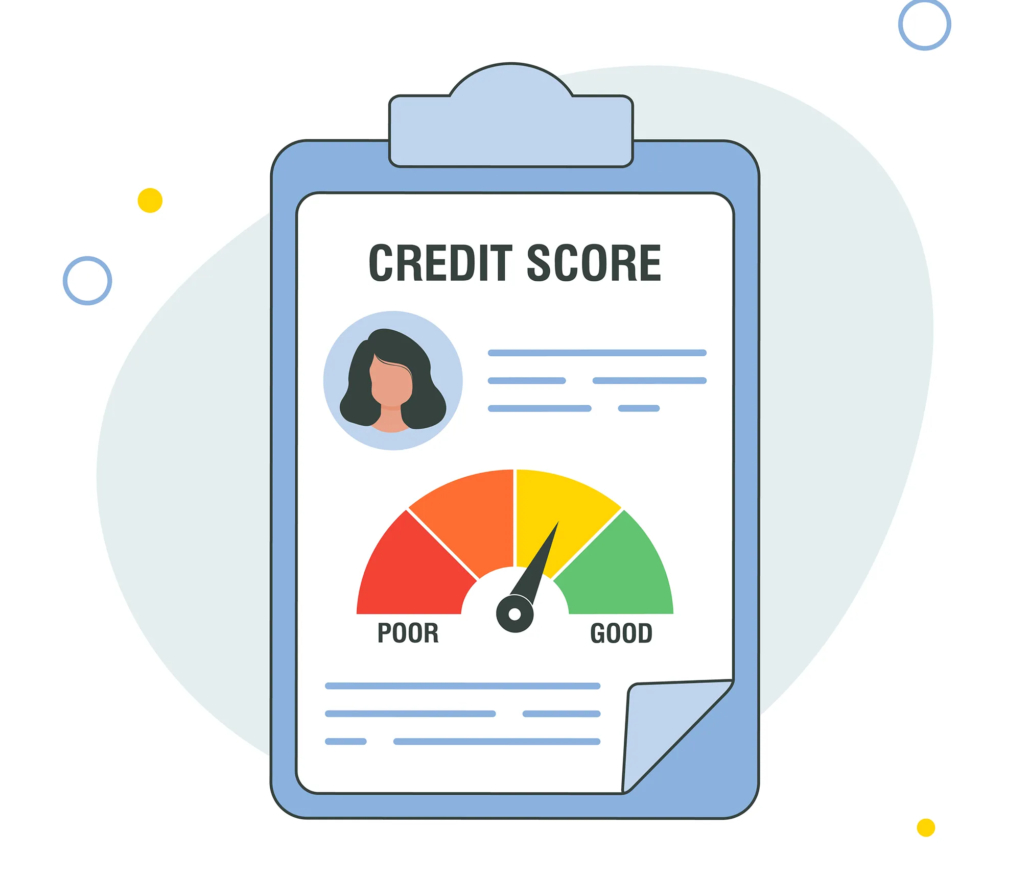 Credit score illustration